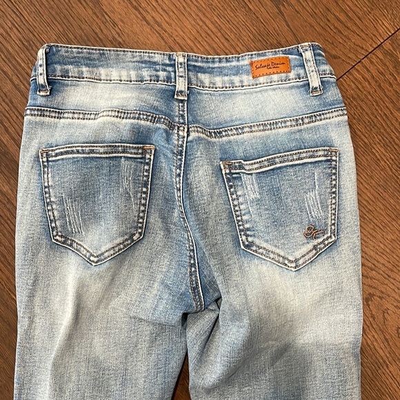 Salvage Denim Size 1 Blue Skinny Jeans - Picture 5 of 6